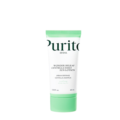 Лосьон для лица Purito Seoul Wonder Releaf Centella Daily Sun Lotion 50+ PA++++ Солнцезащитный для всех типов кожи, 60 мл