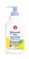 Мило рідке для рук та тіла Johnson's Baby Pure Protect 2 в 1 дитяче, 300 мл