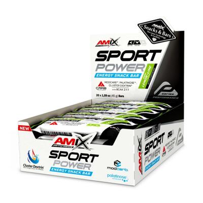 Батончик энергетический Amix Nutrition Sport Power Energi Snack Bar лимон лайм, 45 г