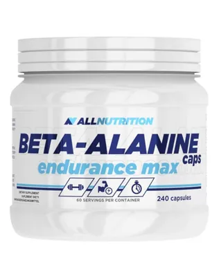 Бета-аланін Allnutrition Beta-Alanine Endurance Max, 240 капсул