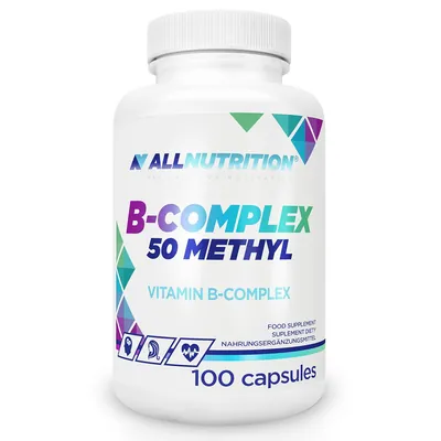 Вітаміни групи В Allnutrition B-Complex 50 Methyl, 100 капсул
