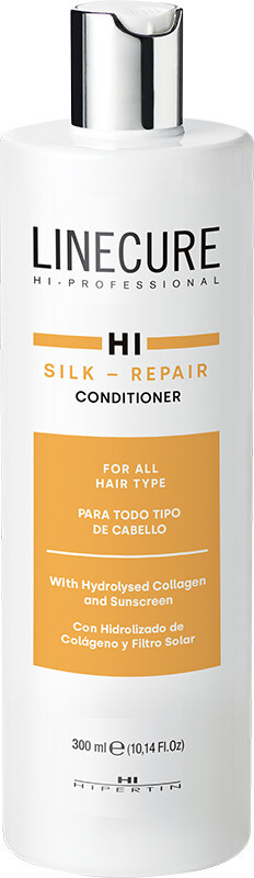 Кондиционер Hipertin Linecure Silk-Repair восстанавливающий для поврежденных волос, 300 мл