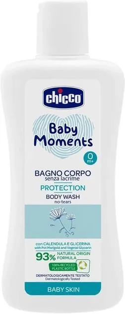 Гель для купання Chicco Baby Moments Без сліз захисний (10579.00), 200 мл