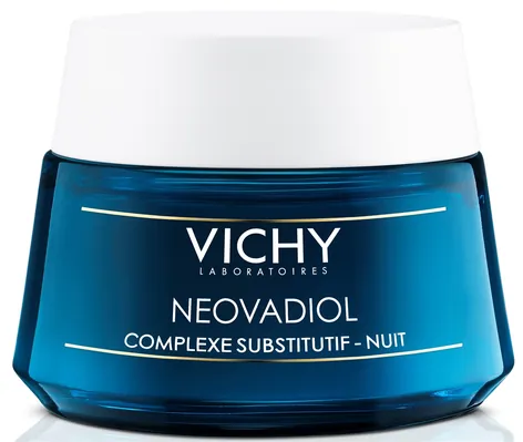 Крем-догляд для обличчя Vichy Neovadiol Complexe Substitutif нічний антивіковий з компенсуючим ефектом для шкіри всіх типів, 50 мл