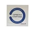 Серветки спиртові Verakoto 30 мм х 60 мм №1