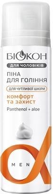 Пена для бритья Биокон Для мужчин для чувствительной кожи, 200 мл