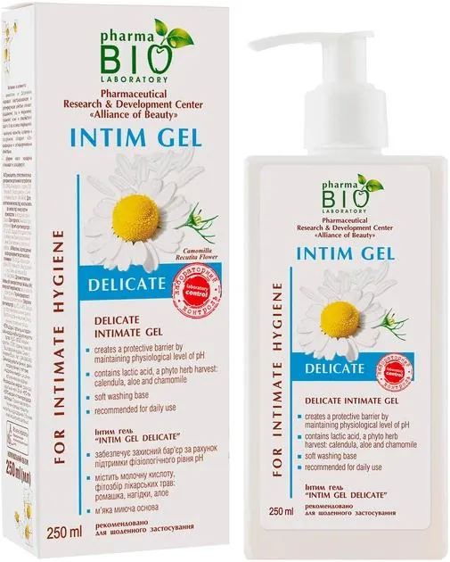 Гель для інтимної гігієни Pharma Bio Laboratory Delicate, 250 мл