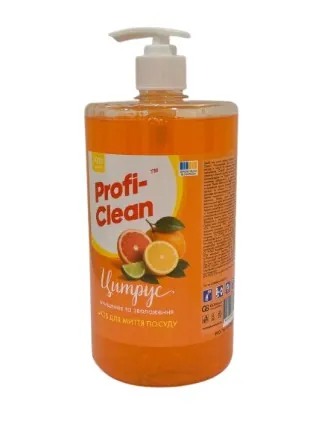 Засіб для миття посуду Profi-Clean Цитрус, 1 л
