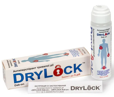 Антиперспірант DryLock Dab-on тривалої дії, 50 мл