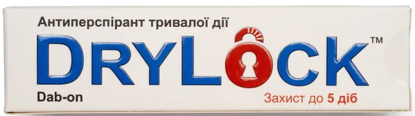 Антиперспірант DryLock Dab-on тривалої дії, 50 мл