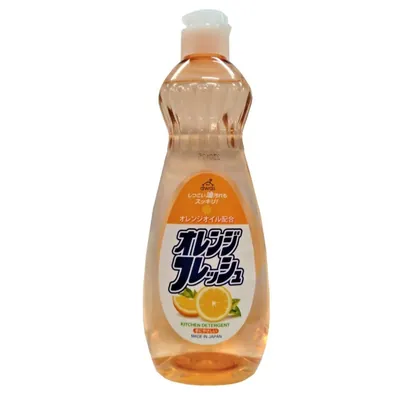 Засіб для миття посуду Rocket Soap Orange Oil з апельсиновою олією, 600 мл