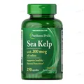Йод із водоростей Puritan's Pride Sea Kelp with 200 мкг of iodine, 250 таблеток