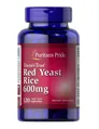Червоний дріжджовий рис Puritan's Pride Red Yeast Rice 600 мг, 120 капсул