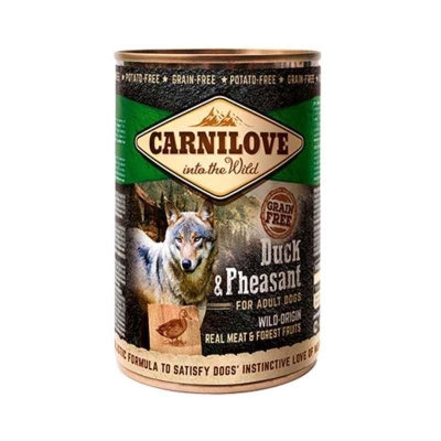 Корм влажный для собак Carnilove Duck & Pheasant for Adult Dogs с мясом утки и фазана, 400 г