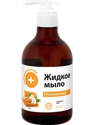Мыло жидкое Домашний Доктор Пчелиный мед, 480 мл