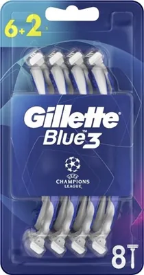 Бритви Gillette Blue 3 одноразові, 8 шт