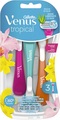 Бритвы Venus 3 Tropical одноразовые женские, 3 шт
