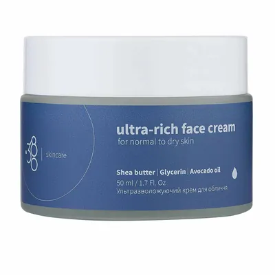 Крем для обличчя 380 Skincare Ультразволожуючий, 50 мл