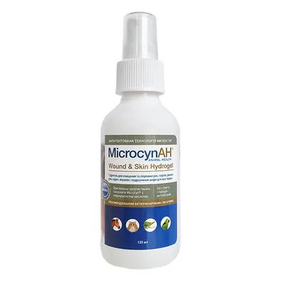 Гідрогель Microcyn Wound & Skin Care Hydrogel для обробки ран у тварин, 120 г