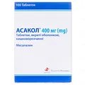 Асакол таблетки, в/о, киш./розч. по 400 мг №100 (10х10)