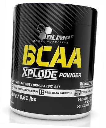 Аминокислота Olimp BCAA Xplode с глютамином, лимон, 280 г