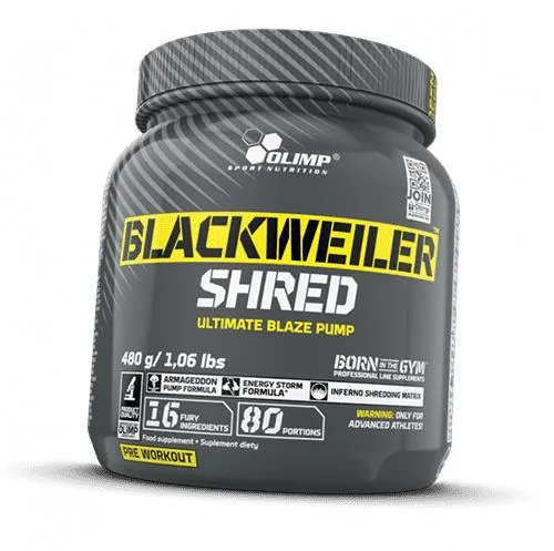 Передтренувальний комплекс Olimp Blackweiler Shred, апельсин, 480 г