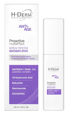 Крем для обличчя Health Derm Laboratory Anti-Age проти вікових змін, 50 мл