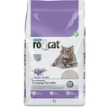 Наповнювач для котячого туалету RoCat Cat Litter Lavender бентонітовий з ароматом лаванди, 4,3 кг (5 л)