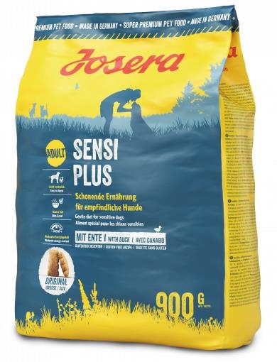 Корм сухой для собак Josera SensiPlus с мясом утки и рисом , 900 г