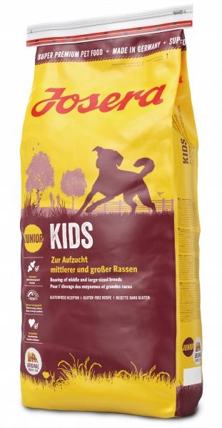 Корм сухой для щенков и молодых собак Josera Kids, 15 кг