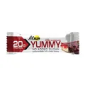 Батончик протеїновий FitWin YummY Bar з начинкою вишня та шоколад, 12 штук по 55 г