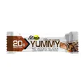 Батончик протеїновий FitWin YummY Bar з начинкою шоколад і карамель, 12 штук по 55 г