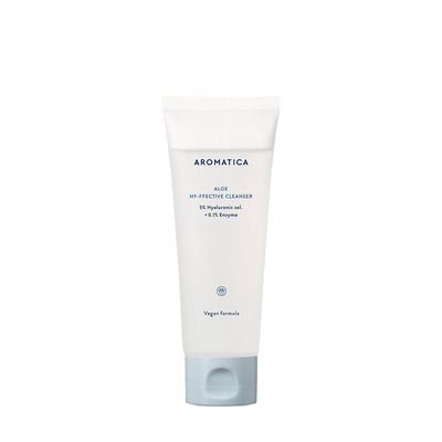 Гель для умывания Aromatica Aloe Hy-ffective с гиалуроновой кислотой 5% и энзимами, 120 мл
