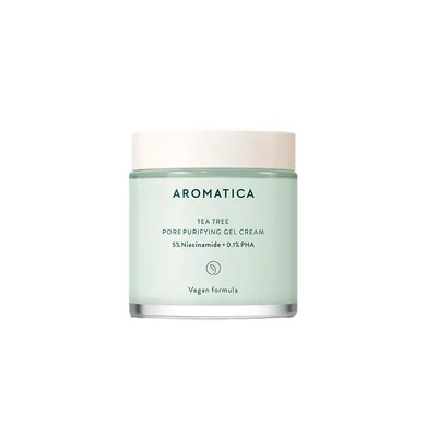 Гель-крем для обличчя Aromatica Tea Tree Pore з ніацинамідом 5% і PHA кислотою, 100 мл