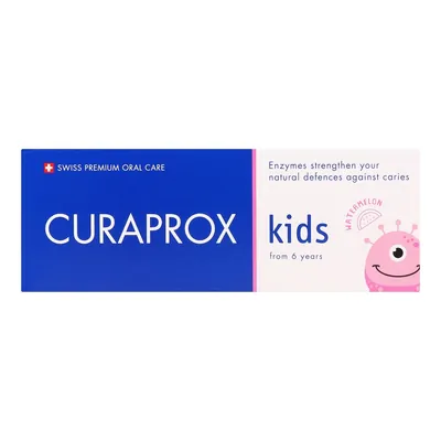 Зубна паста Curaprox Kids дитяча з фтором Кавун 6+, 60 мл