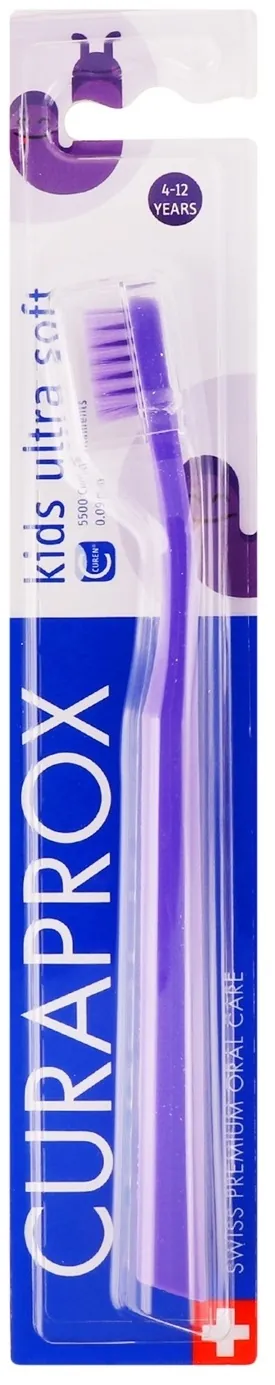 Зубна щітка Curaprox Kids Ultra Soft для дітей від 4 до 12 років, 1 шт