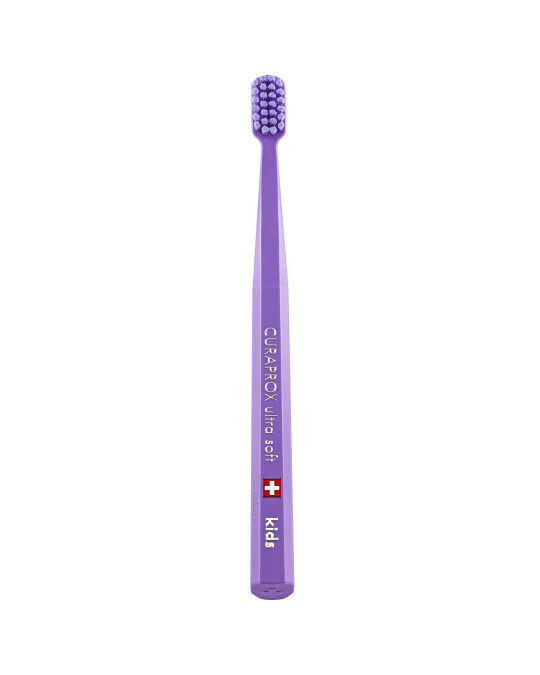 Зубная щетка детская Curaprox Kids Ultra Soft ультрамягкая, с 4 до 12 лет, 1 штука