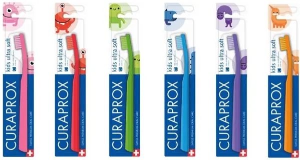 Зубна щітка Curaprox Kids Ultra Soft для дітей від 4 до 12 років, 1 шт