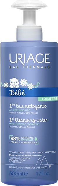 Вода Uriage Bebe 1-ша очищаюча для дітей, 500 мл