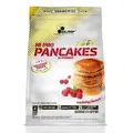 Суміш протеїнова Olimp Hi Pro Pancakes для приготування панкейків, малина, 900 г