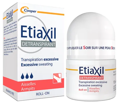 Дезодорант-антиперспірант кульковий Etiaxil Extreme від підвищеного потовиділення для нормальної шкіри, 15 мл