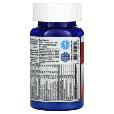 Витаминно-минеральный комплекс для детей Trace Minerals Complete Multi Children's Chewable со вкусом вишни, 60 жевательных таблеток