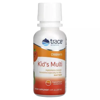 Мультивітаміни дитячі Trace Minerals Kid's Multi зі смаком цитрусу, 237 мл