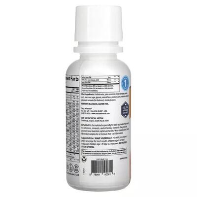 Мультивитамины детские Trace Minerals Kid's Multi со вкусом цитруса, 237 мл