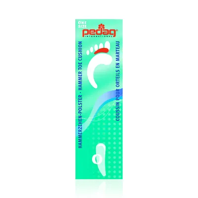 Подушечка-фіксатор захисна Pedag Hammer Toe Cushion 273 гелева від натоптишів, ліва