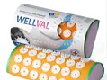 Іплікатор WellVal голчастий масажний валик