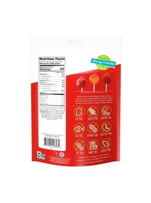 Льодяники органічні YumEarth Organic Pops асорті 119,1 г, 20 льодяників в індивідуальній упаковці