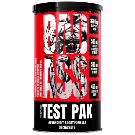 Тестостероновий бустер Bad Ass Test Pak 820470, 30 пакетиків