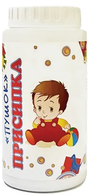 Присипка дитяча Пушок, 100 г