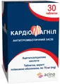Кардіомагніл таблетки, в/плів. обол. по 75 мг №30 у флак.